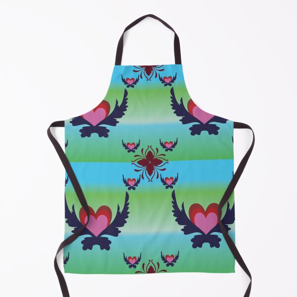Item preview, Heart Wings Spreading Happiness designed and sold by OIL Pattern Design .
