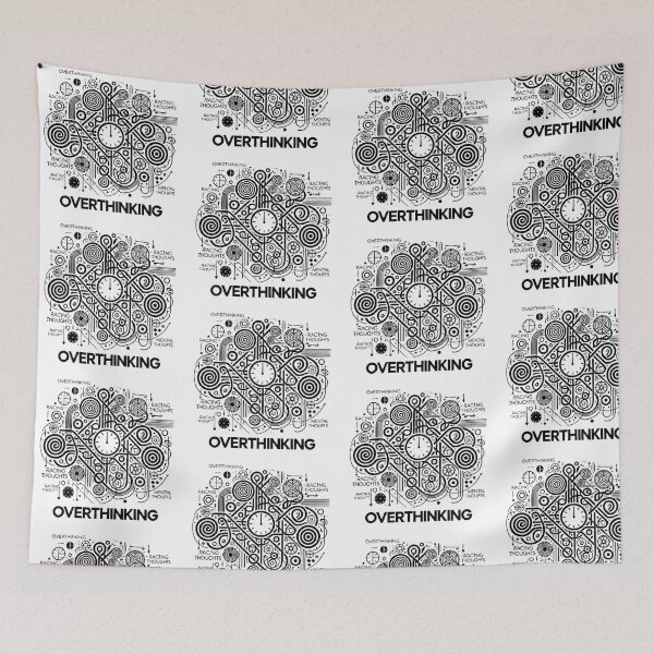 Item preview, Overthinking Illustration designed and sold by Click & Grab.