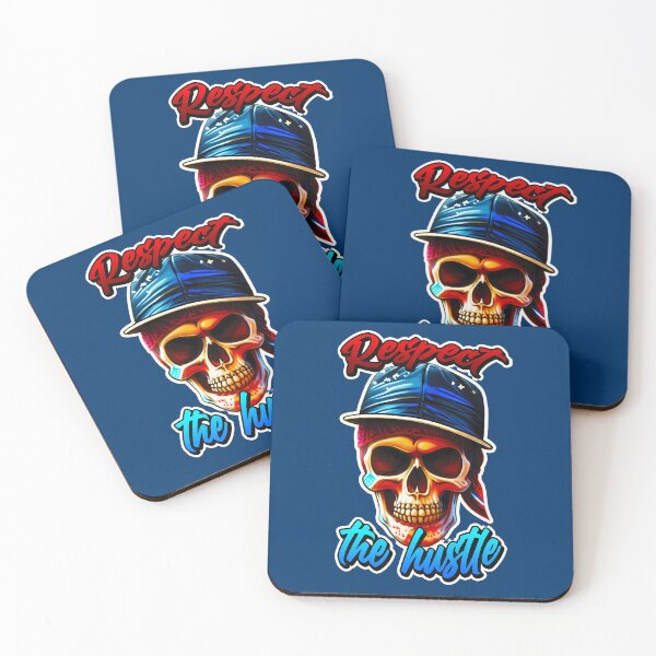 Item preview, Respect the Hustle – Urban Skull Streetwear Design designed and sold by Topoartispp.