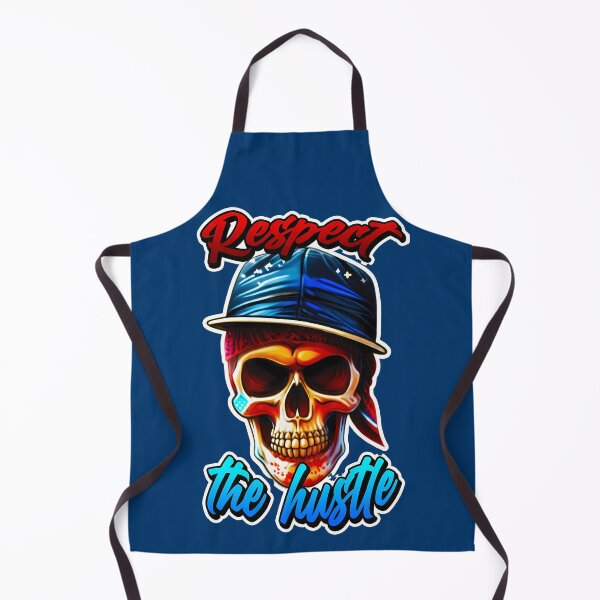 Item preview, Respect the Hustle – Urban Skull Streetwear Design designed and sold by Topoartispp.