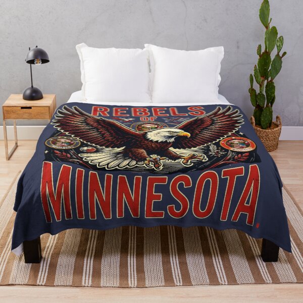 Item preview, Minnesota Rebel Rebels of Minnesota Eagle Vintage Art designed and sold by Uglyandcute.
