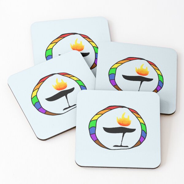Item preview, Rainbow Pride Flag UU Chalice designed and sold by Kit Lynn.