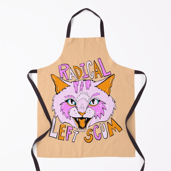 Item preview, New Proud Radical Left Cat - proud progressive liberal cat designed and sold by crestfallenmermaid.