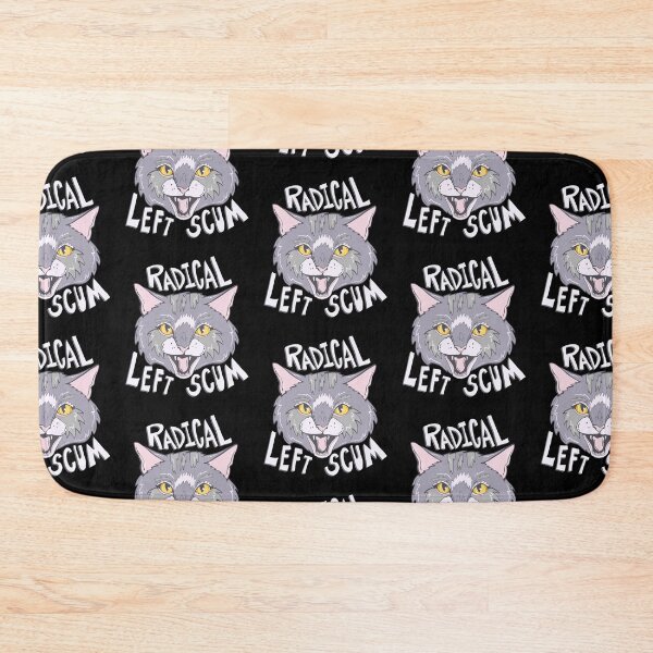 Item preview, New Proud Radical Left Cat - proud progressive liberal cat  designed and sold by crestfallenmermaid.
