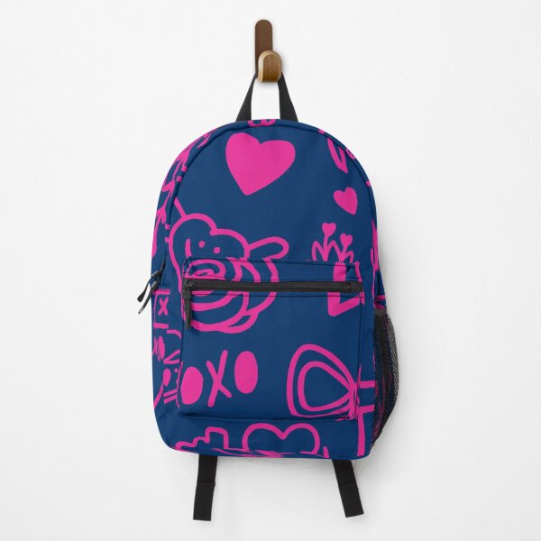 Item preview, Pink Valentine Doodle Sticker Pack - Aesthetic Love Hearts & Bows designed and sold by helenostore.