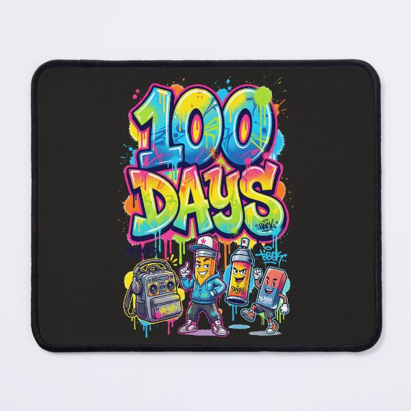 Item preview, 100 Days of School Graffiti - Hip Hop Pencil & Street Art Crew designed and sold by AwesomeBeyondLimits.