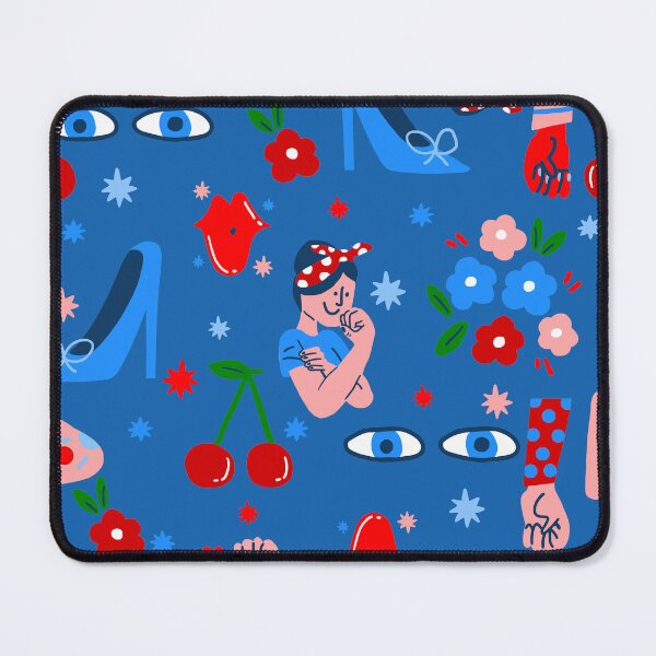 Item preview, rosie the riveter rockabilly whimsical designed and sold by Gossip Rag.