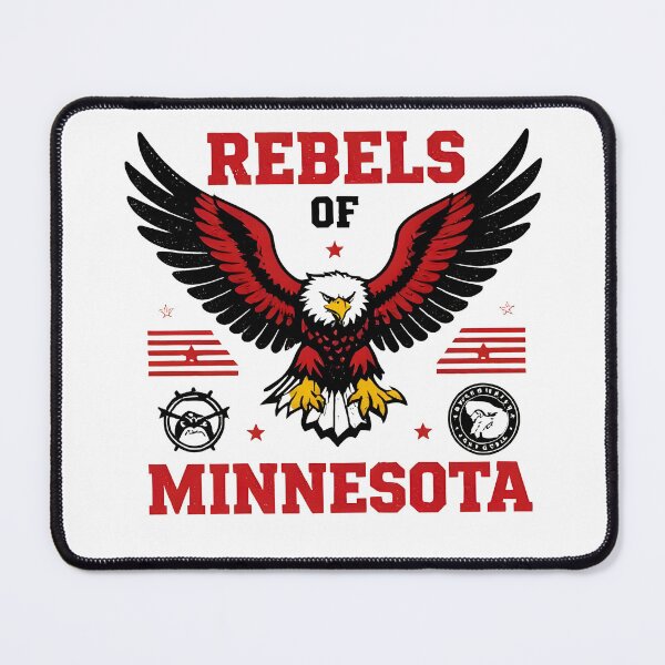 Item preview, Minnesota Rebel Rebels of Minnesota Eagle Vintage Art designed and sold by Uglyandcute.