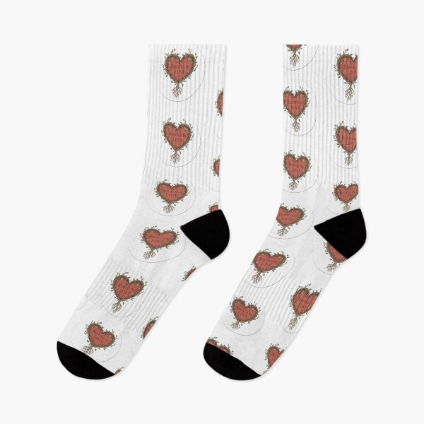Item preview, Rooted in Love – Floral Heart Christian Design with Roses and Branches designed and sold by Illustrated Faith.