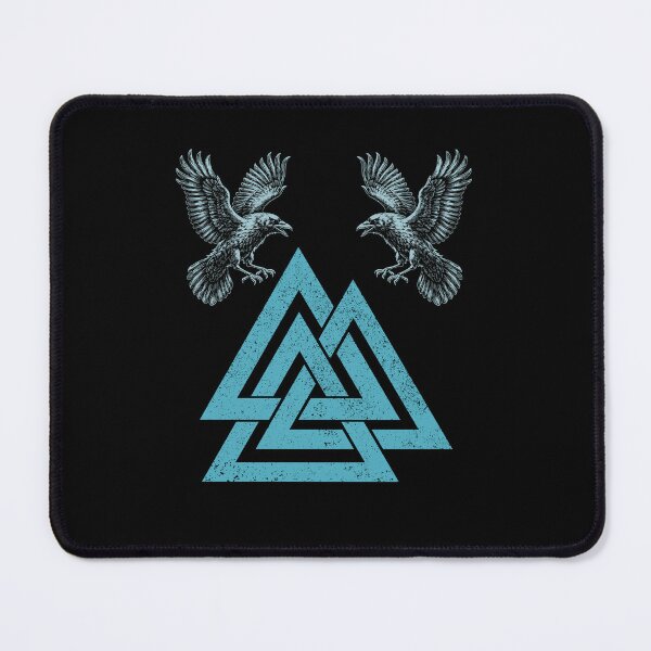 Item preview, Odin Ravens Valknut Sigil designed and sold by MehMerchTees.