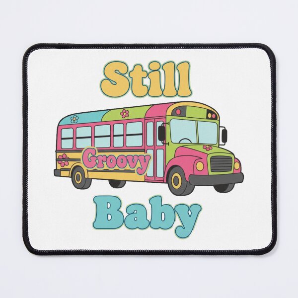 Item preview, Retro Groovy Teacher School Bus - Still Groovy Baby designed and sold by octozap.