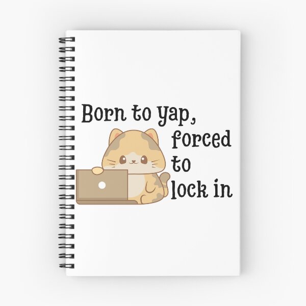 Item preview, Born To Yap Forced To Lock In designed and sold by CozyCrafts04.