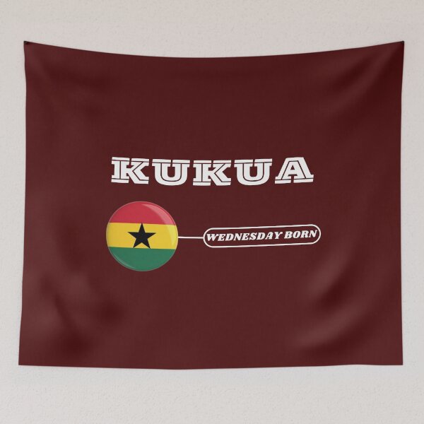 Item preview, Kukua T-shirt/ apparel, an African, Ghana name, Akan name for female born on Wednesday.  designed and sold by alphagrace.