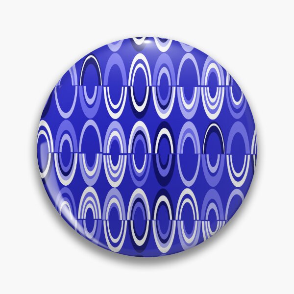 Item preview, Blue Circular Pattern designed and sold by Andrew  Hitchen.