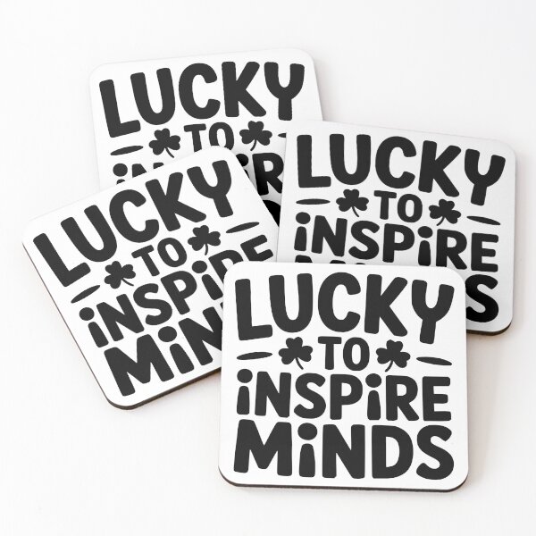 Item preview, Lucky to Inspire Minds designed and sold by theartfulaspie.
