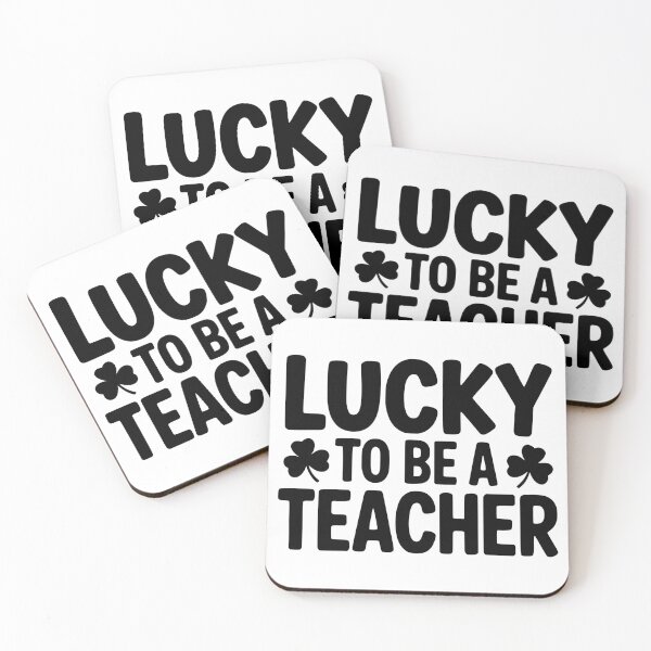 Item preview, Lucky to Be a Teacher designed and sold by theartfulaspie.