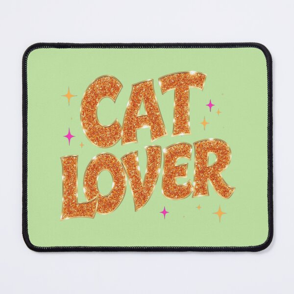 Item preview, CAT LOVER TYPOGRAPHY designed and sold by BKDIGITALSHOP.