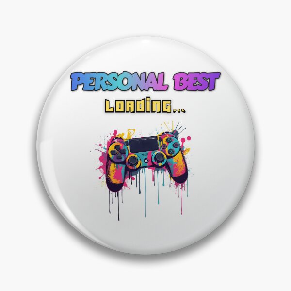 Item preview, Personal Best Loading – Colorful Controller Speedrunning Design designed and sold by PHRASEandSTYLE.