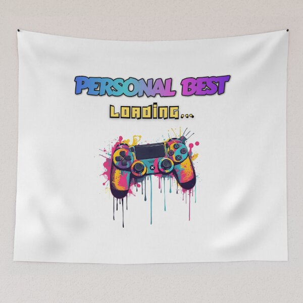 Item preview, Personal Best Loading – Colorful Controller Speedrunning Design designed and sold by PHRASEandSTYLE.