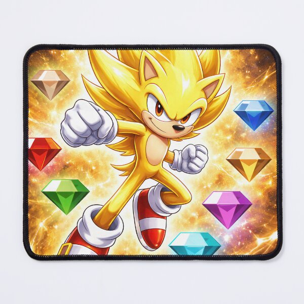 Item preview, Super Sonic – Chaos Emerald Power designed and sold by Shadow's Realm.