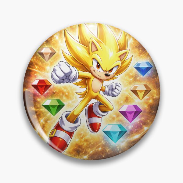 Item preview, Super Sonic – Chaos Emerald Power designed and sold by Shadow's Realm.