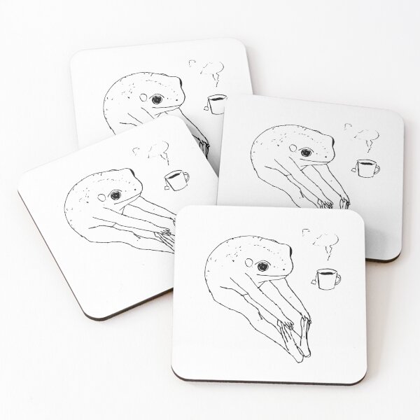Item preview, Stretching Frog Coffee designed and sold by ConnorZone.
