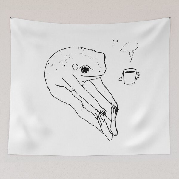 Item preview, Stretching Frog Coffee designed and sold by ConnorZone.
