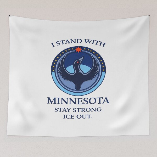 Item preview, I Stand With Minnesota designed and sold by gear-posters.