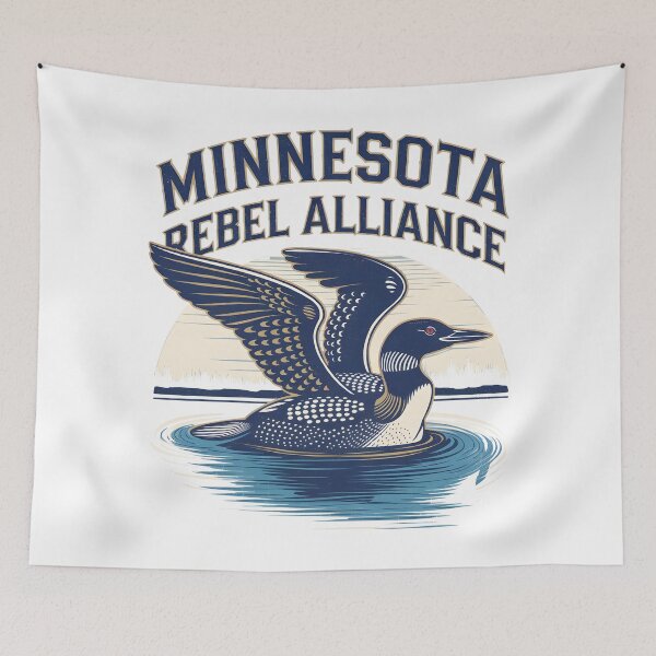 Item preview, Minnesota Rebel Minnesota Rebel Alliance Loon Design designed and sold by Uglyandcute.