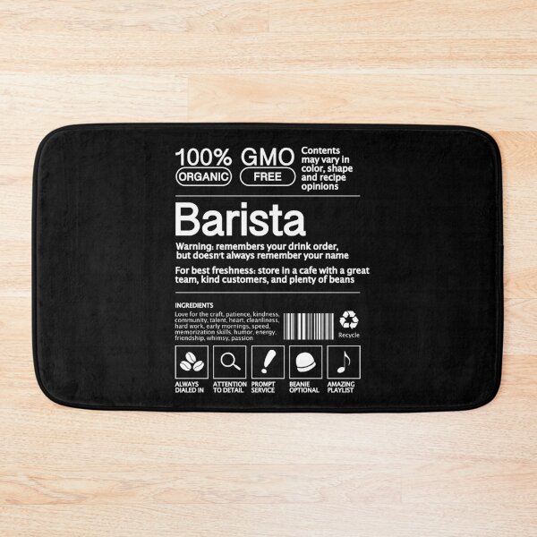 Item preview, Barista Ingredients List designed and sold by KatelynMitalski.