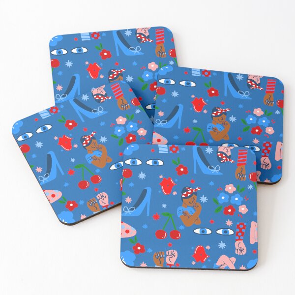 Item preview, african black rosie the riveter rockabilly whimsical designed and sold by Gossip Rag.