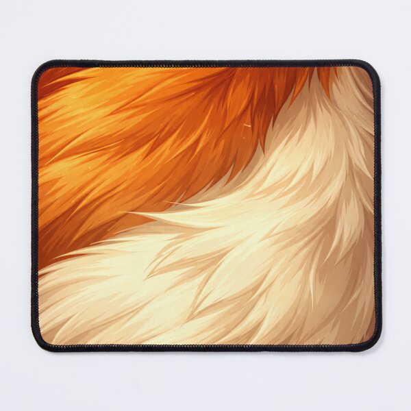 Item preview, Red and White Fox Fur Texture: Natural Vulpine Aesthetic designed and sold by Fox Trove Of Ideas.