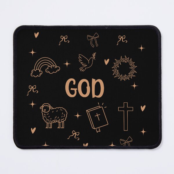 Item preview, YHWH – Christian Symbol Silhouette Design with Faith Icons designed and sold by Illustrated Faith.