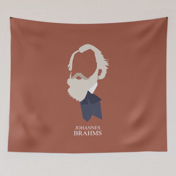 Item preview, Johannes Brahms designed and sold by Wahyu Aji Sadewa.