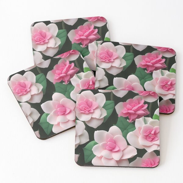 Item preview, Flores rosas, rosas rosas, dalias rosas, peonías rosas. designed and sold by hollycooper.