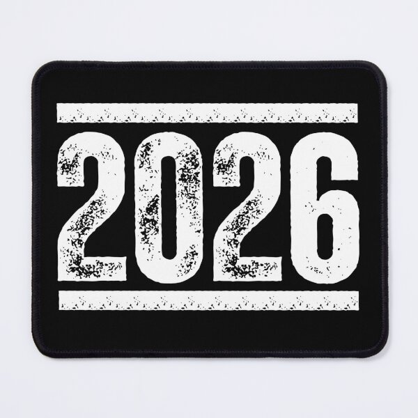 Item preview, 2026 Shirt – Bold Distressed Year Design for Graduation, Milestones, and Senior Class Celebrations White Lines & Font designed and sold by GFamilyC.