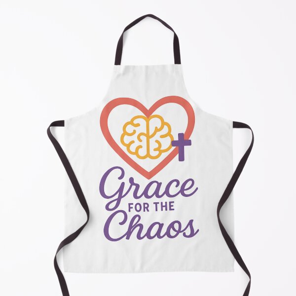Item preview, Grace for the Chaos – Christian ADHD Mom Life Faith Design designed and sold by MomParentADHD.