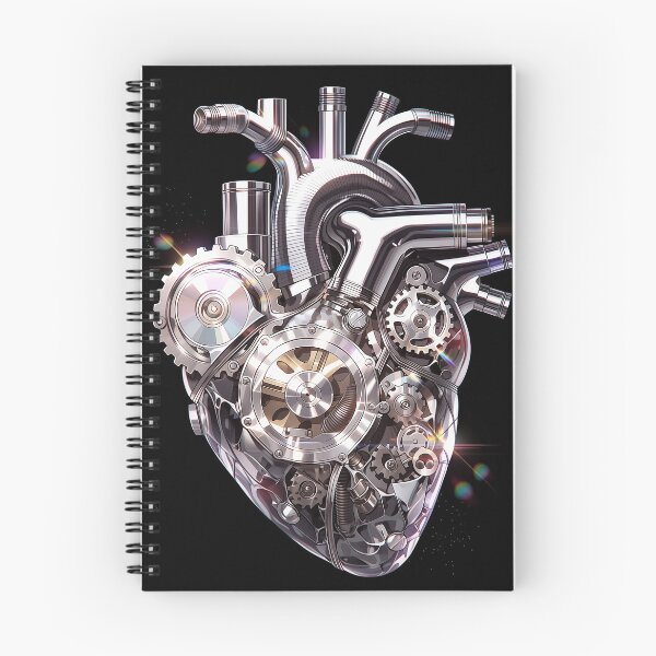 Item preview, The Chrome Cardiac designed and sold by Retro Type.