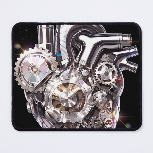 Item preview, The Chrome Cardiac designed and sold by Retro Type.