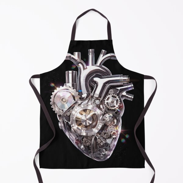Item preview, The Chrome Cardiac designed and sold by Retro Type.