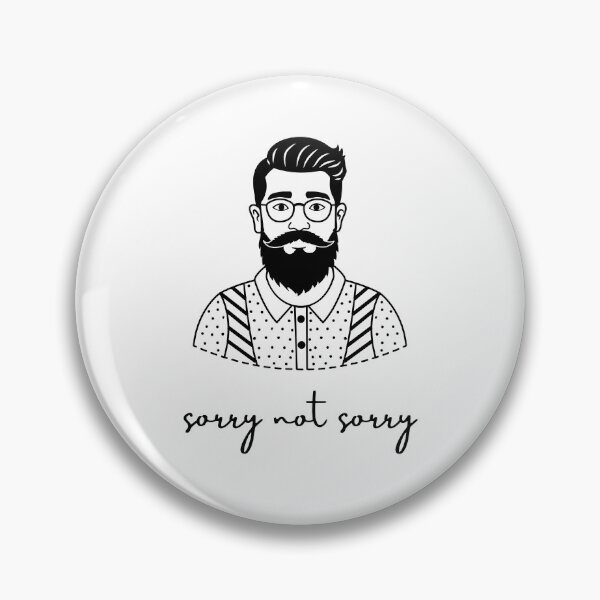 Item preview, Sorry Not Sorry – A Confident Statement designed and sold by Pastel & Punchlines.