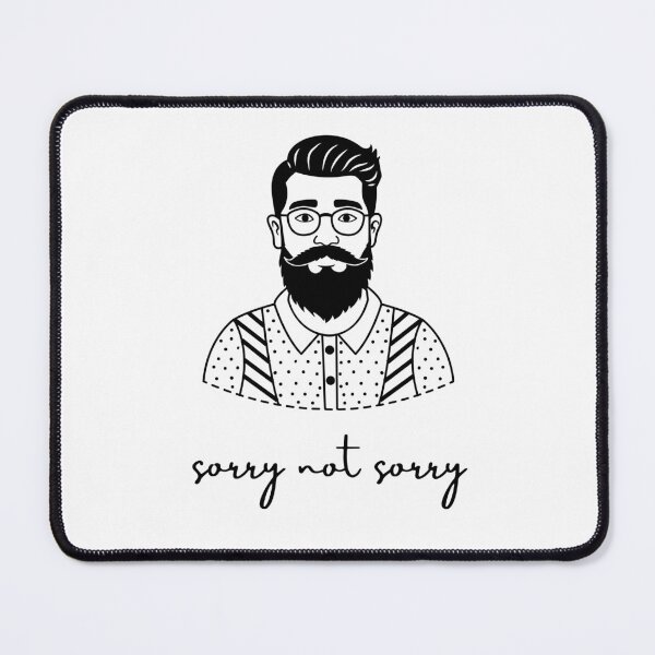Item preview, Sorry Not Sorry – A Confident Statement designed and sold by Pastel & Punchlines.