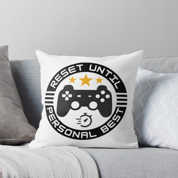 Item preview, Reset Until Personal Best – Speedrunning Emblem Controller Design designed and sold by PHRASEandSTYLE.