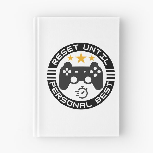 Item preview, Reset Until Personal Best – Speedrunning Emblem Controller Design designed and sold by PHRASEandSTYLE.