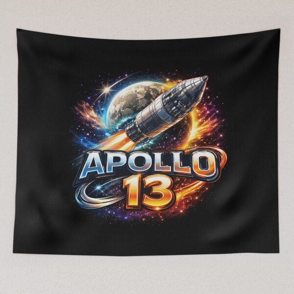 Item preview, Apollo 13 - Against All Odds designed and sold by Nature's Palette.