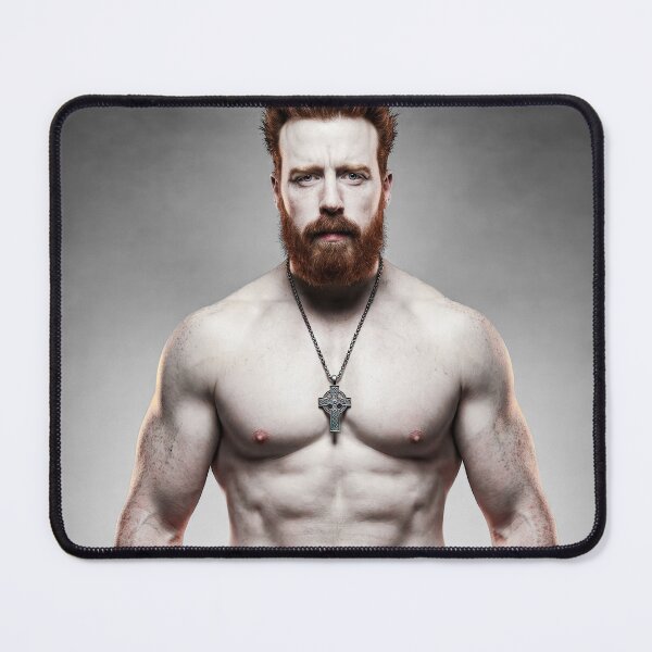 Item preview, Bearded Bodybuilder in Green Trunks designed and sold by Atlas Kai.