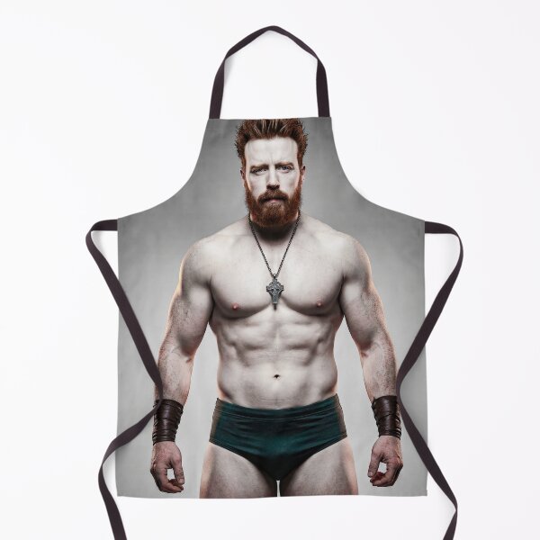 Item preview, Bearded Bodybuilder in Green Trunks designed and sold by Atlas Kai.