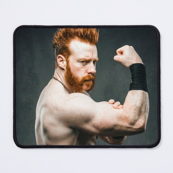 Item preview, Portrait of Muscular Man Flexing Biceps designed and sold by Atlas Kai.