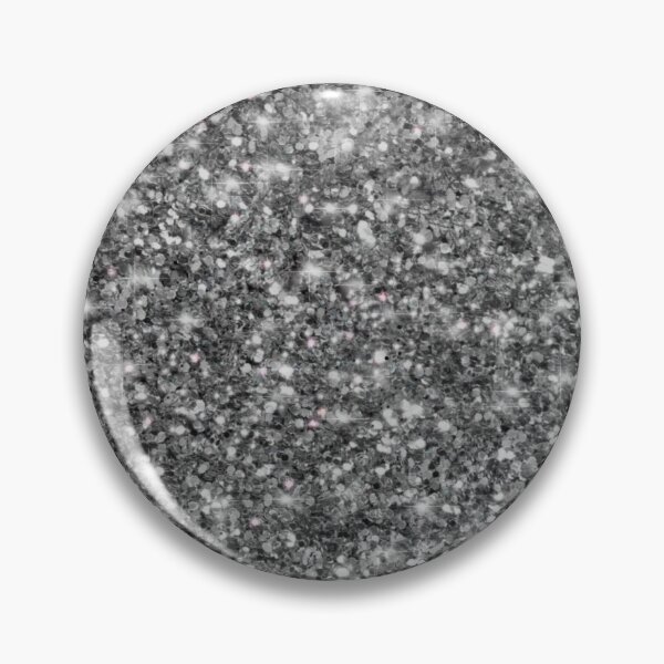 Item preview, Silver white black sparkle glitter glam pattern designed and sold by hollycooper.