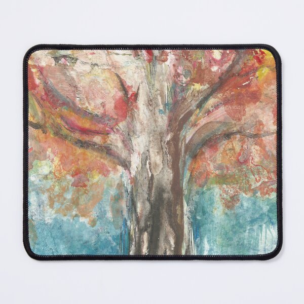 Item preview, Fall Tree - Encaustic Abstract designed and sold by Faith Magdalene's SUNDRIP .
